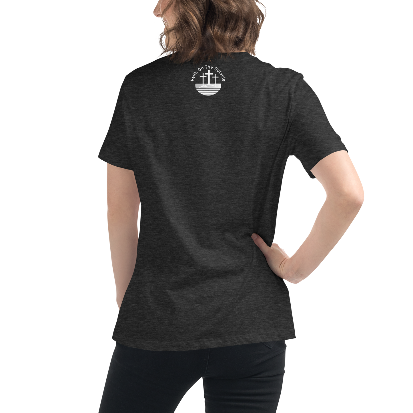 in Jesus name-Women's Relaxed t-shirt